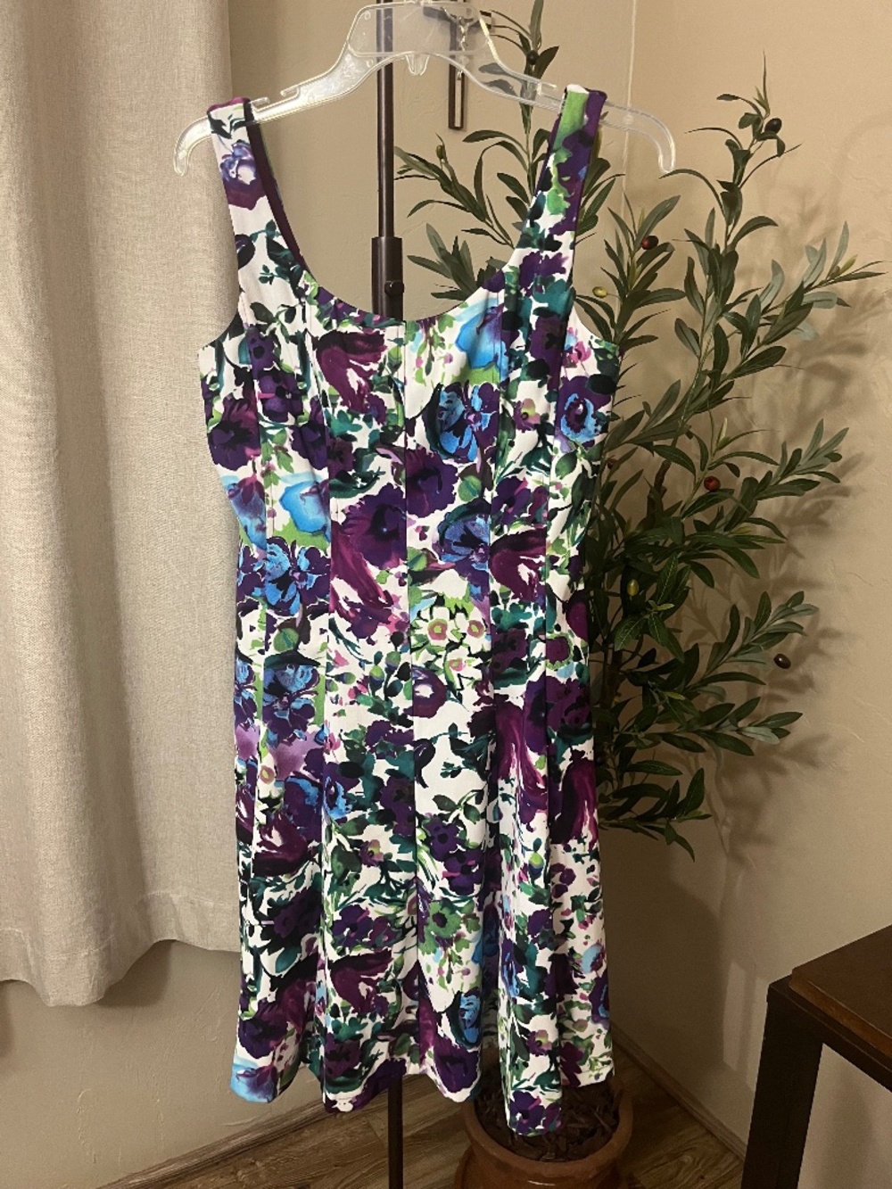Connected Apparel Floral Dress